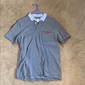 Gray Merona polo